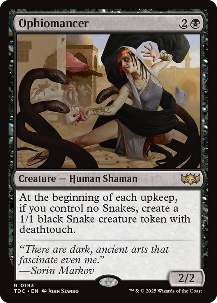 Ophiomancer [Tarkir: Dragonstorm Commander]-1