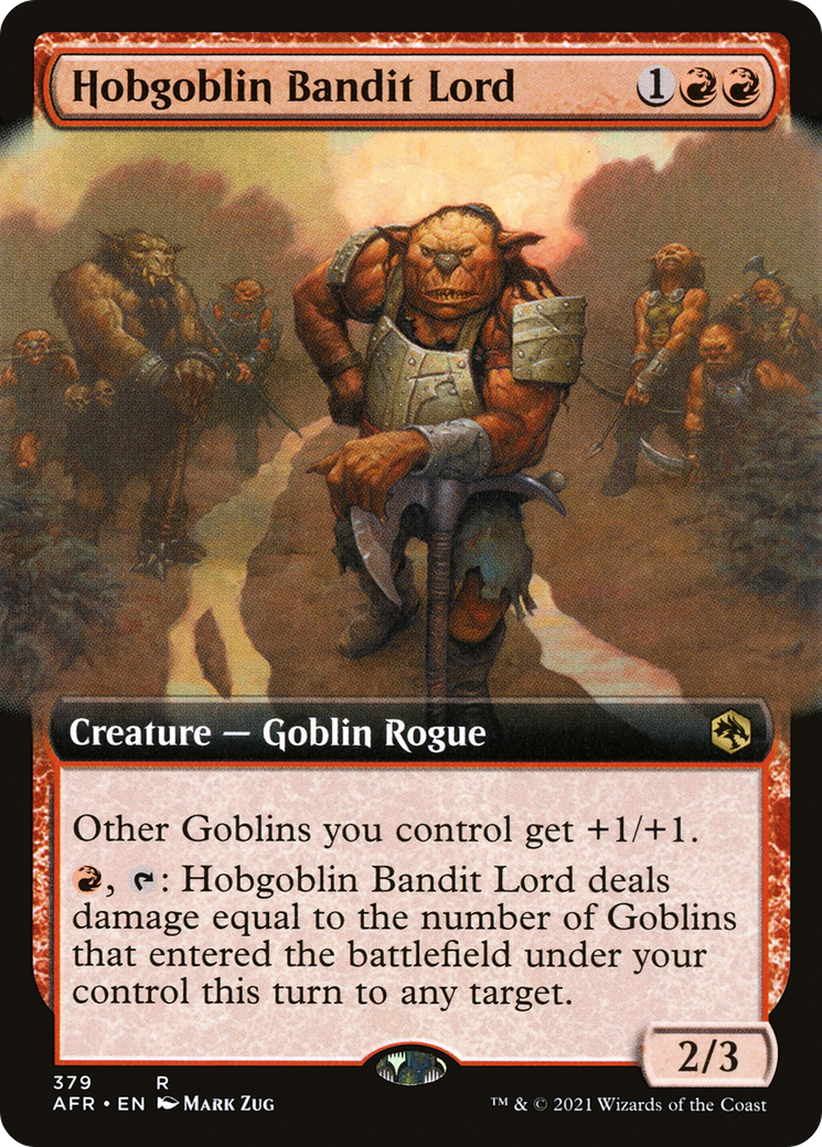 Hobgoblin Bandit Lord (Extended Art) [Dungeons & Dragons: Adventures in the Forgotten Realms]-1