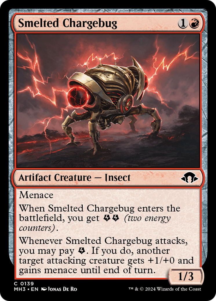 Smelted Chargebug [Modern Horizons 3]-1