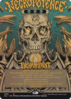 Necropotence (Borderless Alternate Art) [Secret Lair Countdown Kit]-1