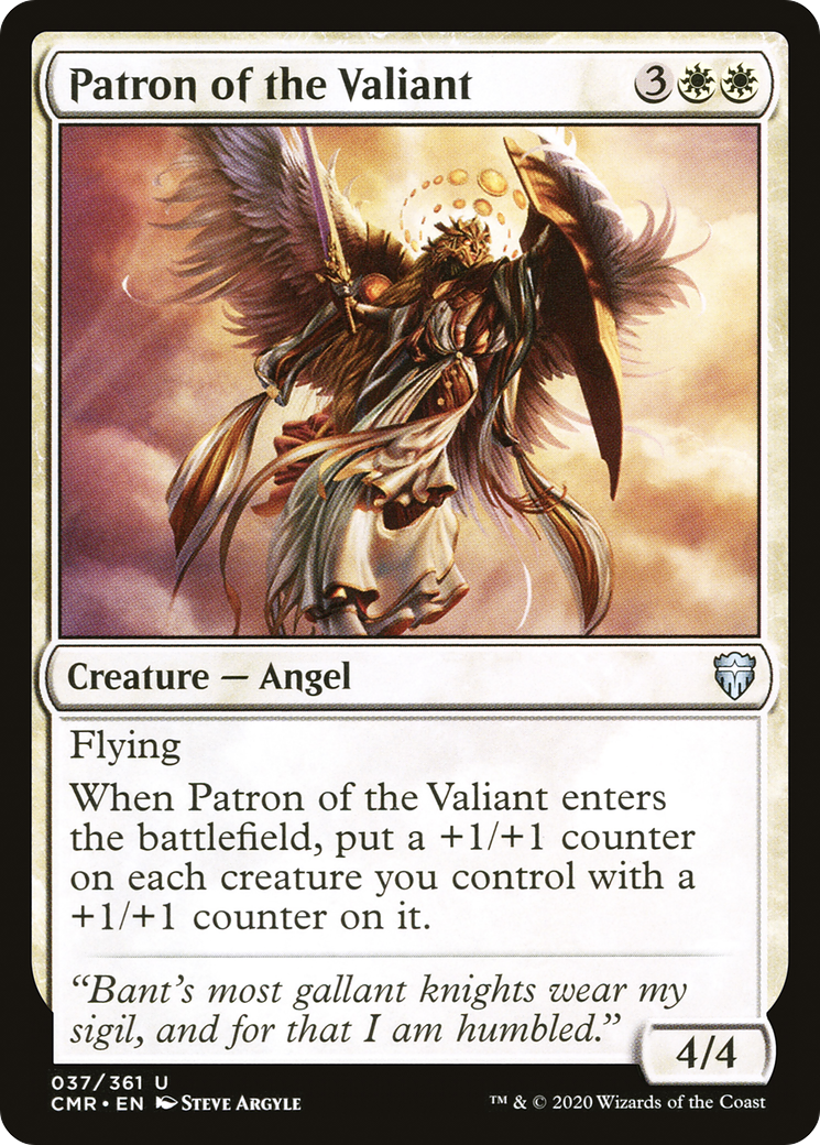 Patron of the Valiant [Commander Legends]-1