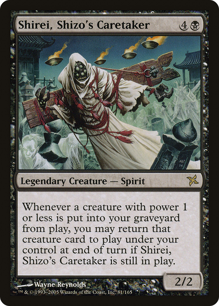 Shirei, Shizo's Caretaker [Betrayers of Kamigawa]-1
