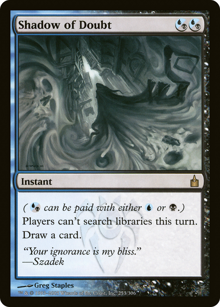 Shadow of Doubt [Ravnica: City of Guilds]-1