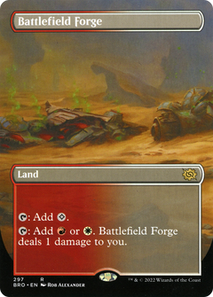 Battlefield Forge (Borderless Alternate Art) [The Brothers' War]-1