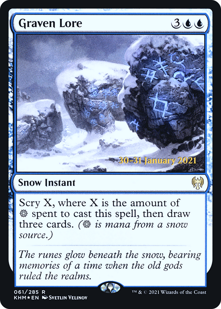 Graven Lore [Kaldheim Prerelease Promos]-1