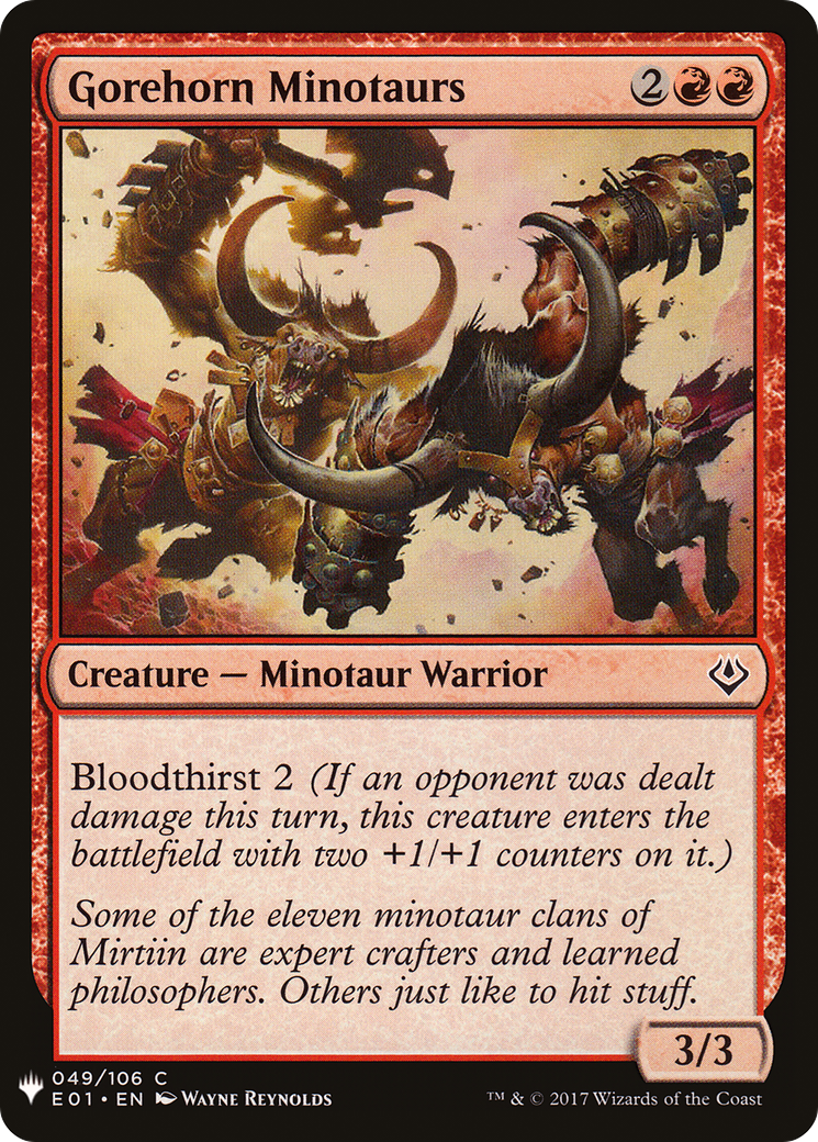 Gorehorn Minotaurs [Mystery Booster]-1