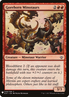 Gorehorn Minotaurs [Mystery Booster]-1