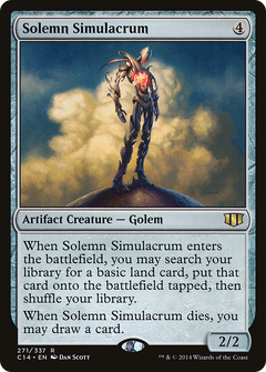 Solemn Simulacrum [Commander 2014]-1