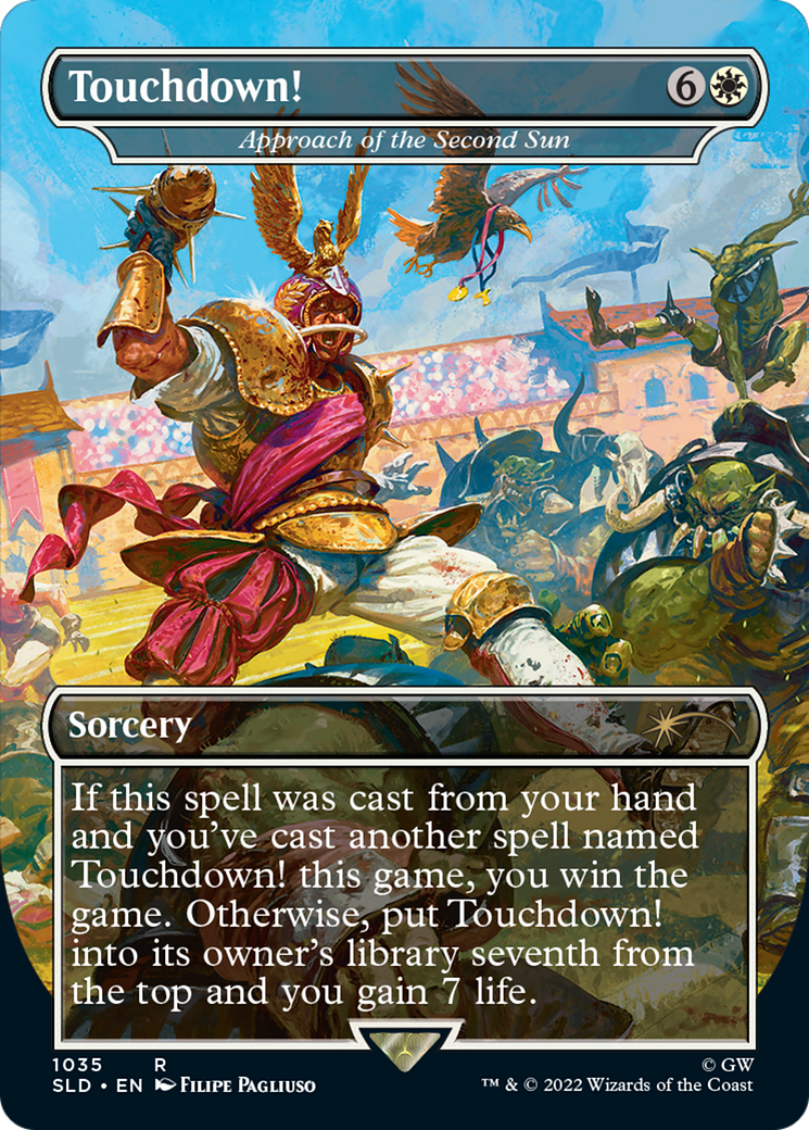 Touchdown! - Approach of the Second Sun (Borderless) [Secret Lair Drop Series]-1