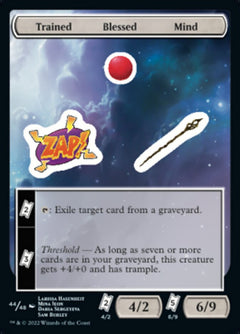 Trained Blessed Mind [Unfinity Stickers]-1