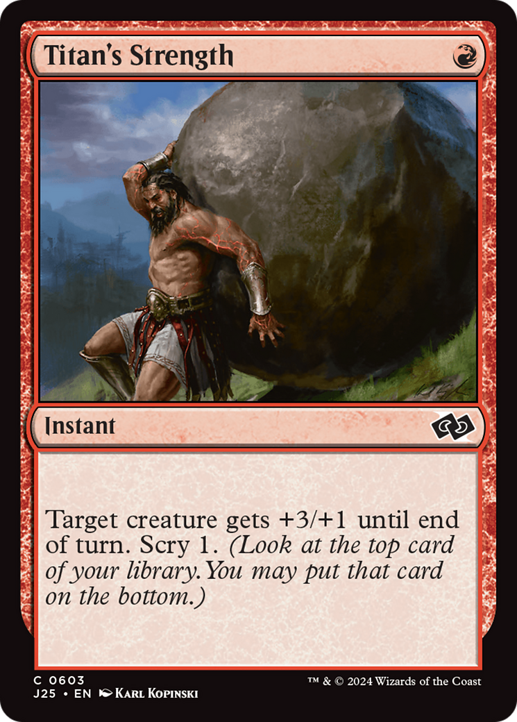 Titan's Strength [Foundations Jumpstart]-1