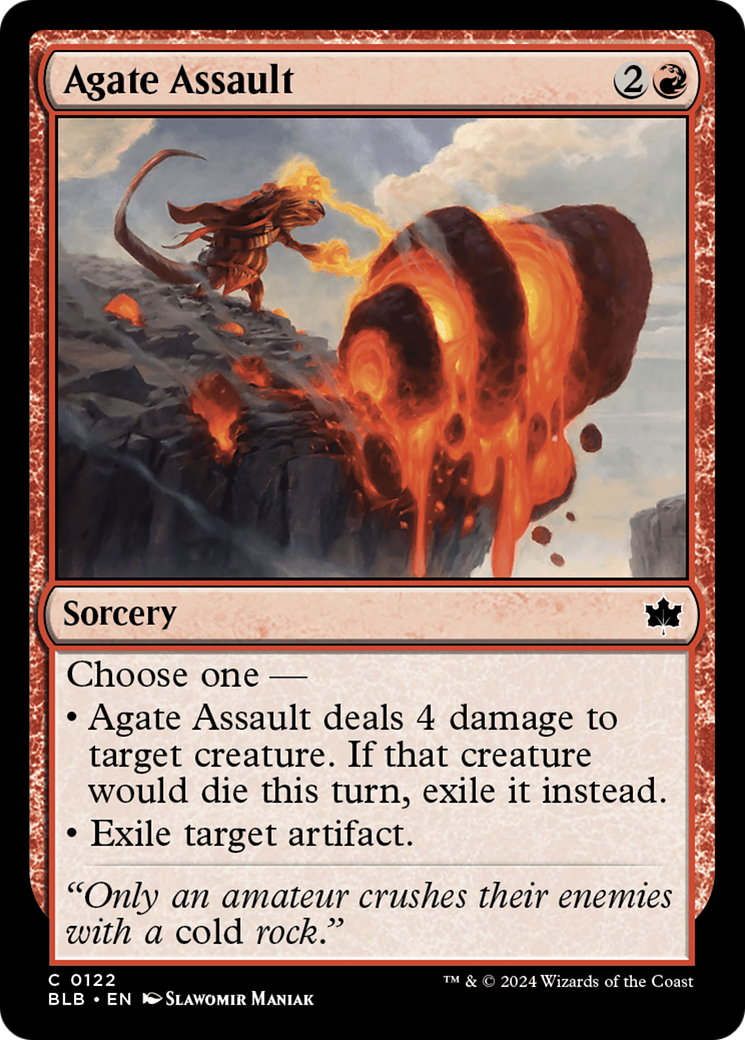Agate Assault [Bloomburrow]-1
