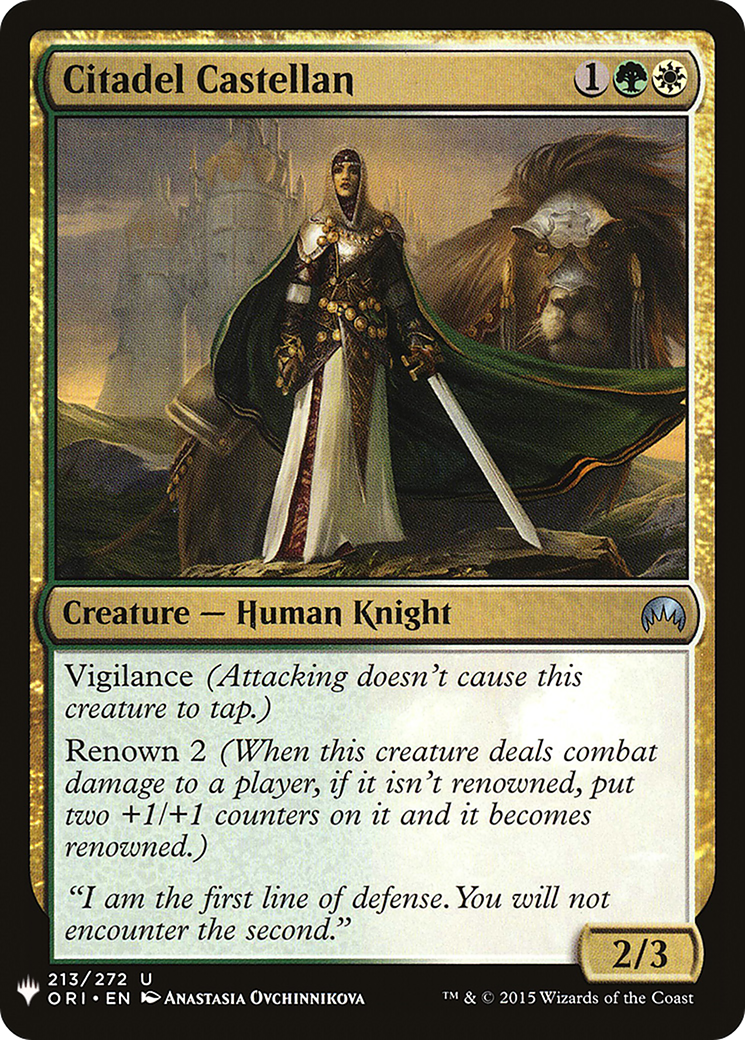 Citadel Castellan [Mystery Booster]-1