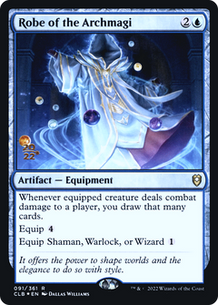 Robe of the Archmagi [Commander Legends: Battle for Baldur's Gate Prerelease Promos]-1