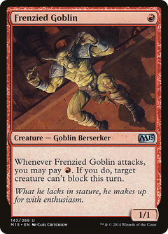 Frenzied Goblin [Magic 2015]-1