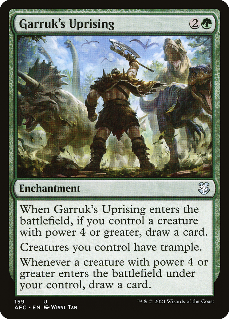 Garruk's Uprising [Dungeons & Dragons: Adventures in the Forgotten Realms Commander]-1