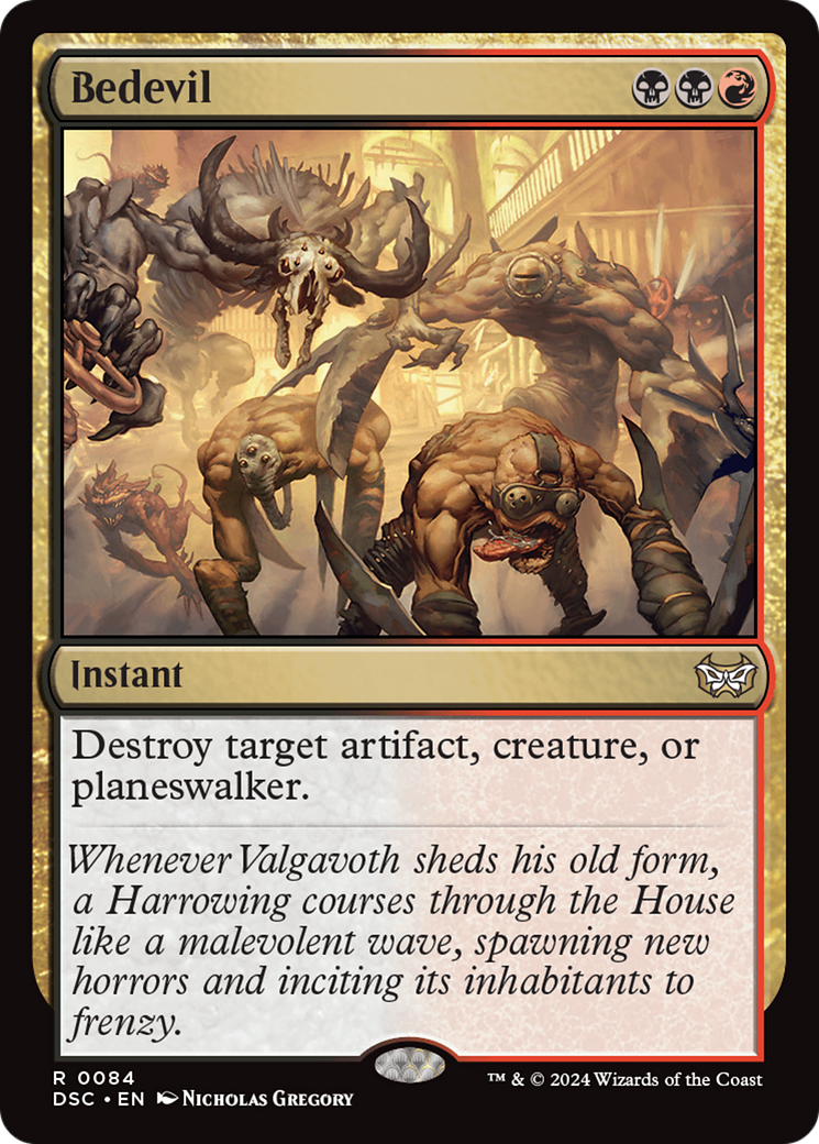 Bedevil [Duskmourn: House of Horror Commander]-1