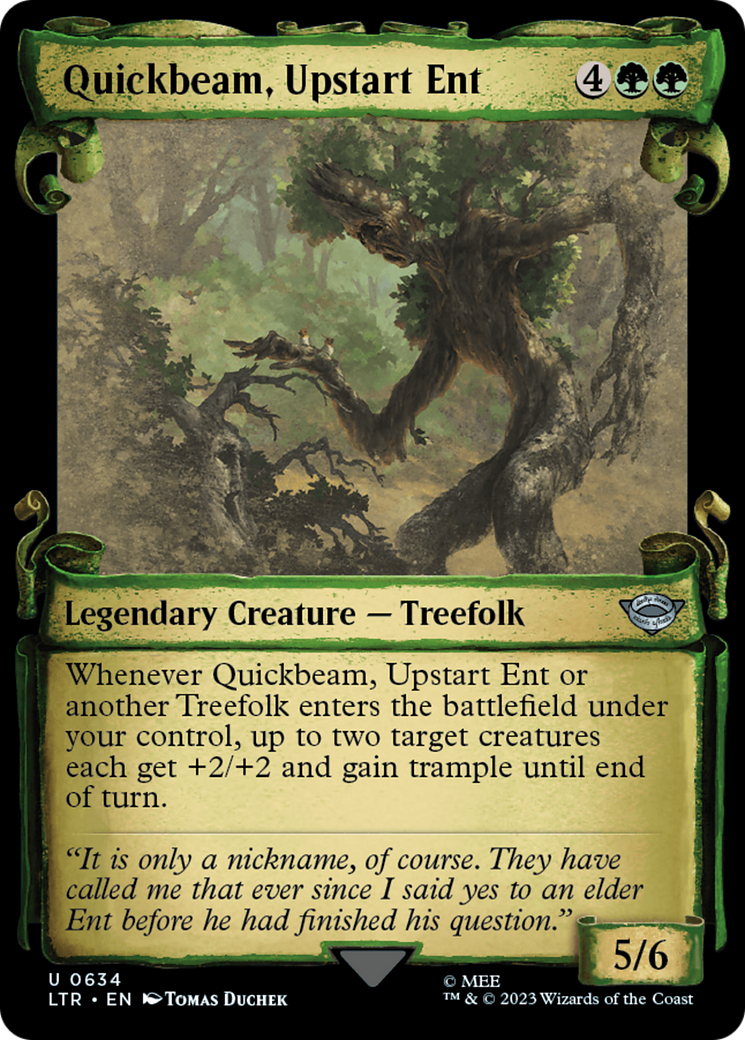 Quickbeam, Upstart Ent [The Lord of the Rings: Tales of Middle-Earth Showcase Scrolls]-1