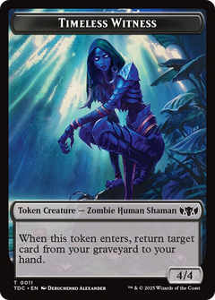 Goat // Timeless Witness Double-Sided Token [Tarkir: Dragonstorm Commander Tokens]-2