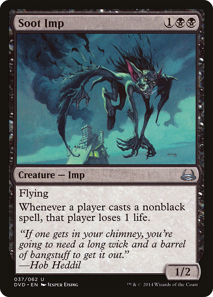 Soot Imp (Divine vs. Demonic) [Duel Decks Anthology]-1