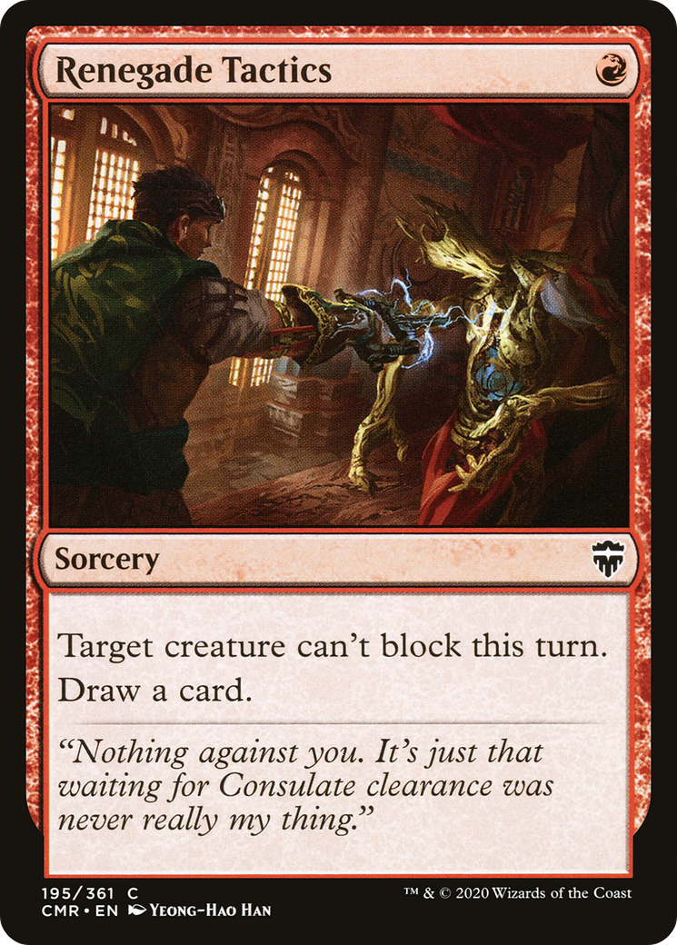 Renegade Tactics [Commander Legends]-1
