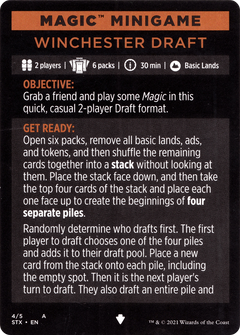 Winchester Draft // Winchester Draft (cont'd) (MSTX-004) - Strixhaven: School of Mages Minigames-1