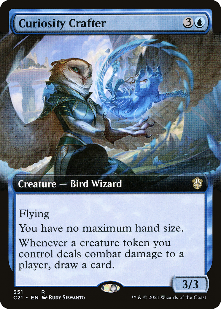 Curiosity Crafter (Extended Art) [Commander 2021]-1