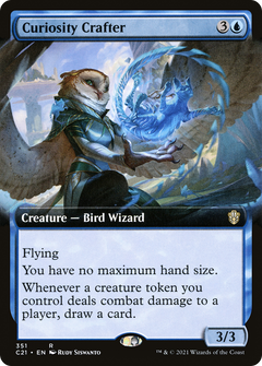 Curiosity Crafter (Extended Art) [Commander 2021]-1