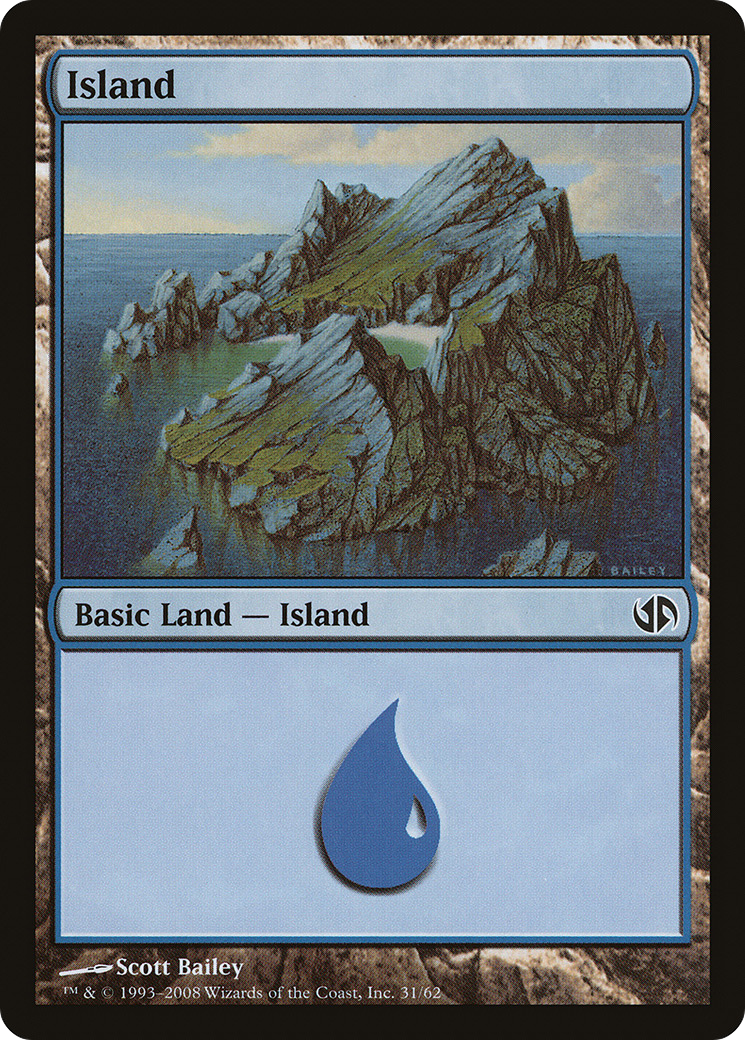 Island (31) [Duel Decks: Jace vs. Chandra]-1