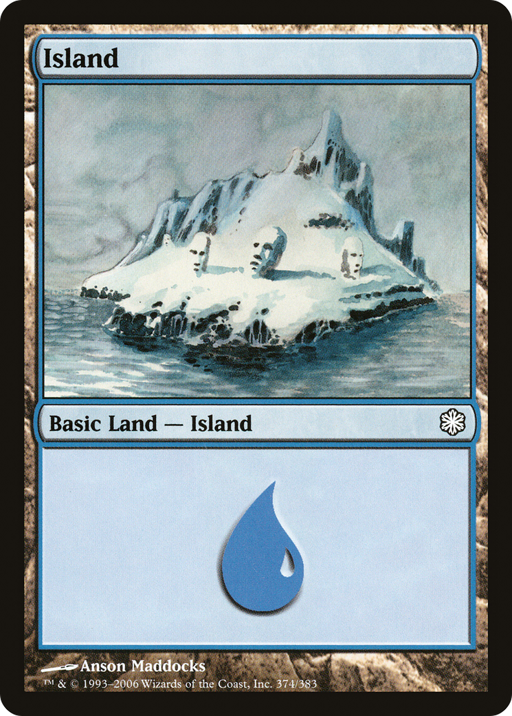 Island (374) [Coldsnap Theme Decks]-1