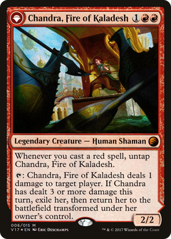 Chandra, Fire of Kaladesh // Chandra, Roaring Flame [From the Vault: Transform]-3