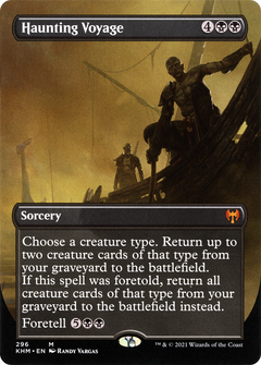 Haunting Voyage (Borderless Alternate Art) [Kaldheim]-1