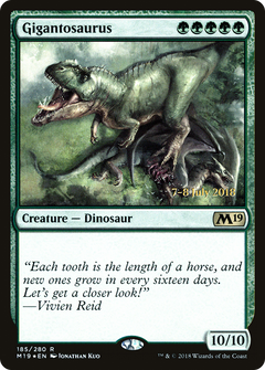 Gigantosaurus [Core Set 2019 Prerelease Promos]-1