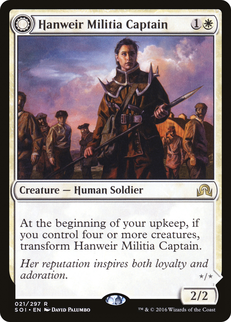 Hanweir Militia Captain // Westvale Cult Leader [Shadows over Innistrad]-3