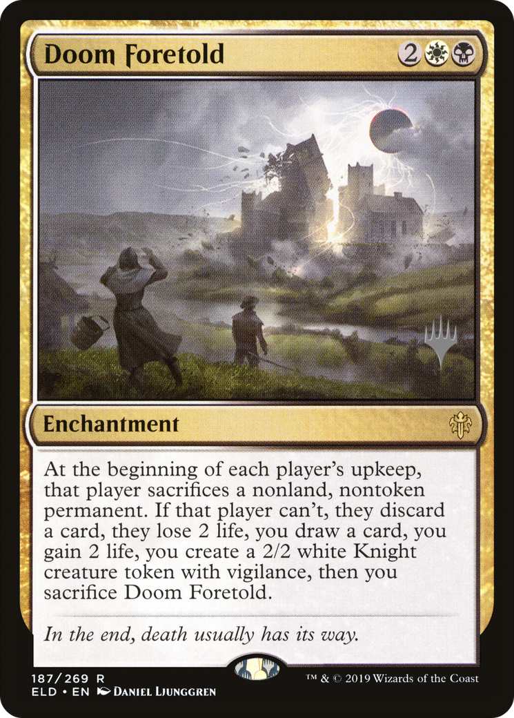 Doom Foretold (Promo Pack) [Throne of Eldraine Promos]-1