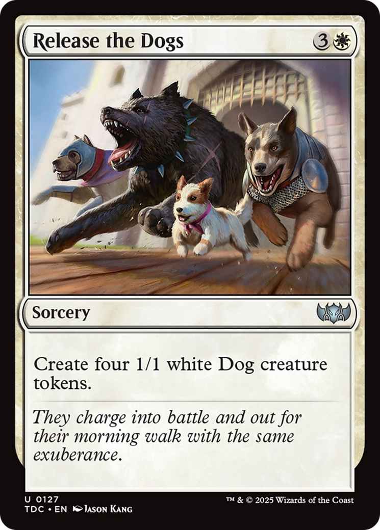 Release the Dogs [Tarkir: Dragonstorm Commander]-1