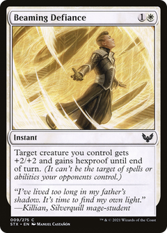Beaming Defiance [Strixhaven: School of Mages]-1