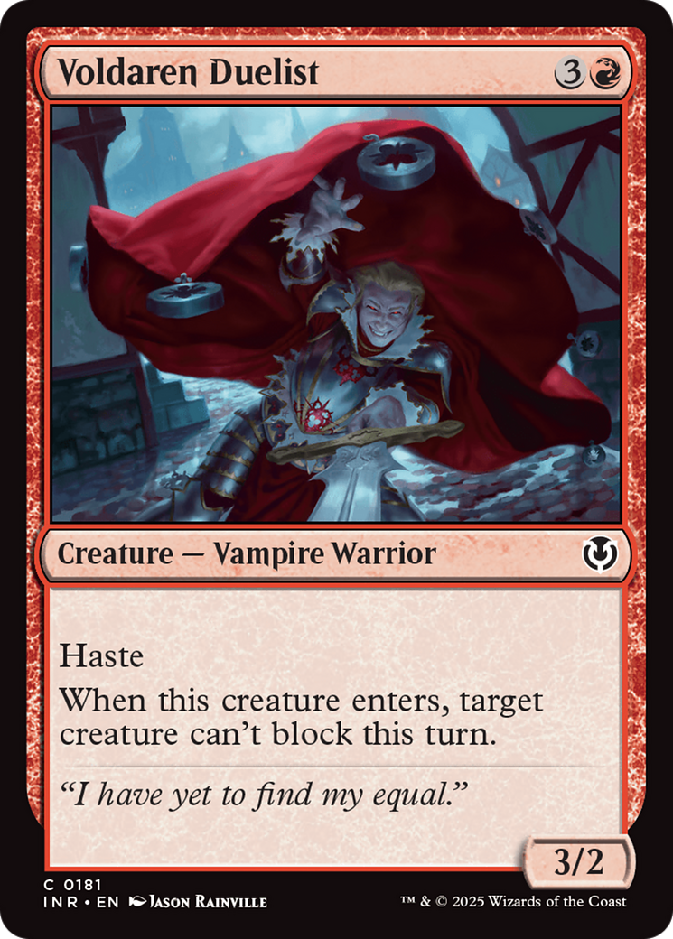 Voldaren Duelist (INR-181) - Innistrad Remastered Foil-1