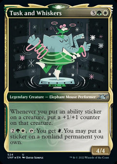 Tusk and Whiskers (Showcase) (Galaxy Foil) [Unfinity]-1