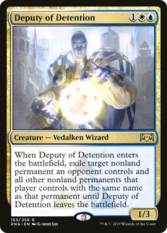 Deputy of Detention [Ravnica Allegiance]-1
