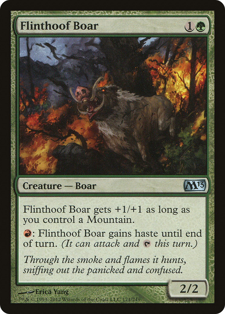 Flinthoof Boar [Magic 2013]-1