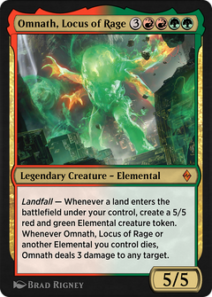 Omnath, Locus of Rage (EA3-017) - Explorer Anthology 3-1