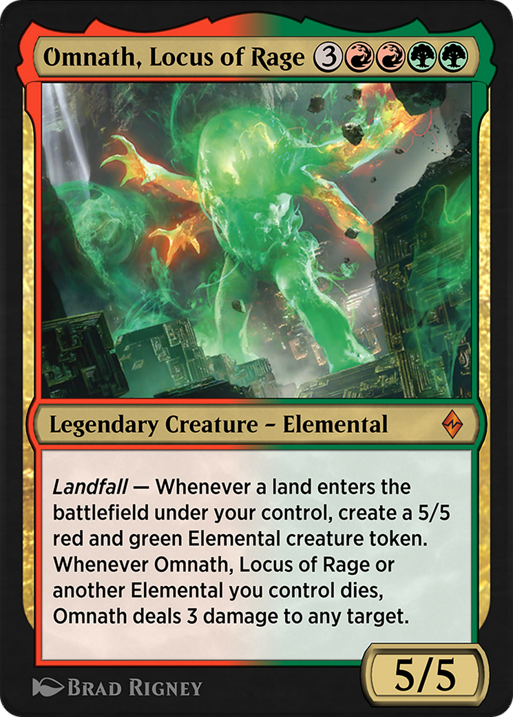 Omnath, Locus of Rage (EA3-017) - Explorer Anthology 3-1