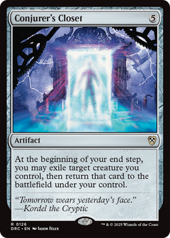 Conjurer's Closet [Aetherdrift Commander]-1