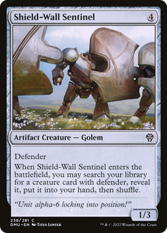 Shield-Wall Sentinel [Dominaria United]-1