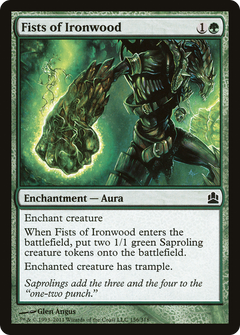 Fists of Ironwood [Commander 2011]-1
