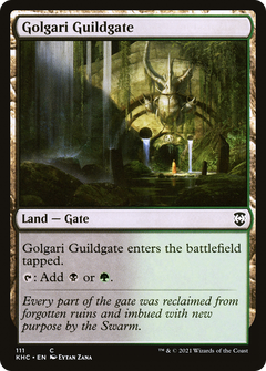 Golgari Guildgate [Kaldheim Commander]-1
