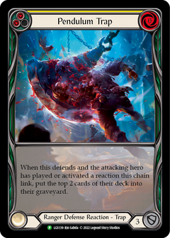 Pendulum Trap (Yellow) [LGS139] (Promo)  Rainbow Foil-1