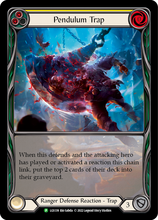 Pendulum Trap (Yellow) [LGS139] (Promo)  Rainbow Foil-1