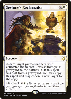 Sevinne's Reclamation [Commander 2019]-1